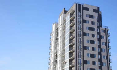 çok katlı konut buildin yeni inşa edilmiş