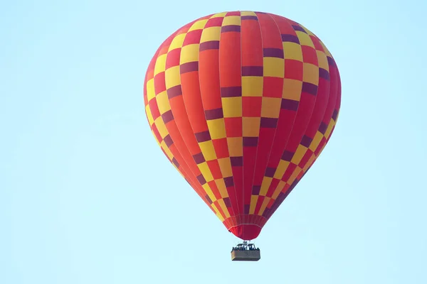 Ballon Passager Volant Dans Ciel Cappadoce — Photo