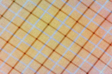 Doku pamuğu renkli kumaş. Arka plan soyutlama fabrikası tekstil malzemesi yakın plan. Terzi olarak.