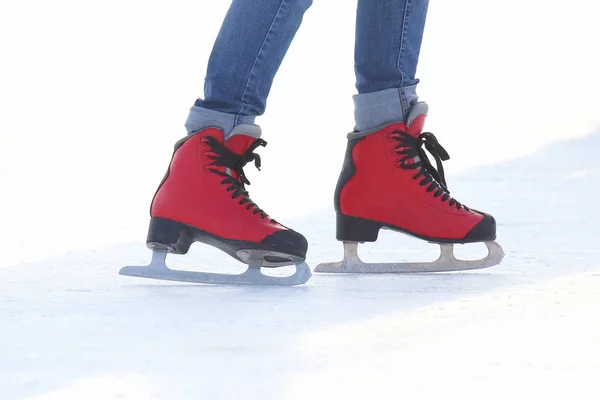 스케이트는 — 스톡 사진