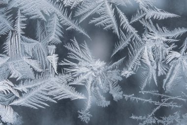  pencere camına benzersiz buz kalıpları