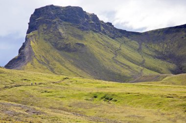 Icelan güzel dağ manzara