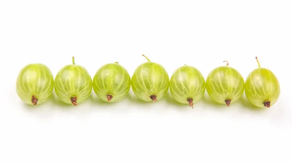 Beyaz Arka Planda Bektaşi Üzümü Sağlıklı Meyve Vitamini Sağlıklı Sebze — Stok fotoğraf