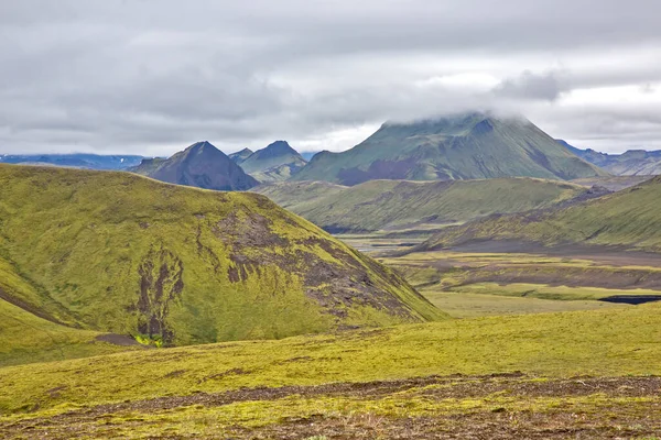 Prachtig Berglandschap Ijsland Natuur Plaatsen Voor Prachtige Reizen — Stockfoto