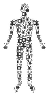 Banka Binası kişi şekil