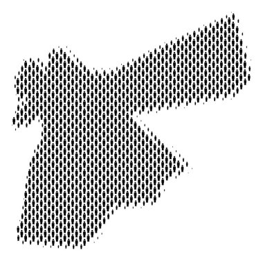 Jordan Map nüfusun demografik