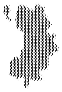 Koh Tao Tayland Adası harita nüfusun demografik