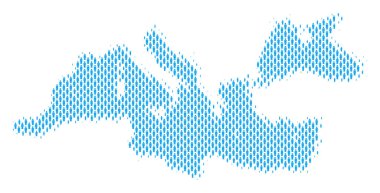 Akdeniz harita nüfus kişi