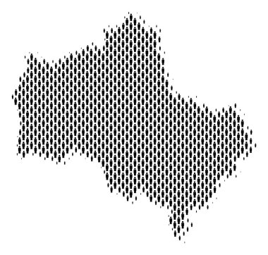 Moskova Oblast harita nüfusun demografik