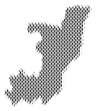 Kongo Haritası nüfus kişi Cumhuriyeti