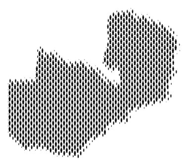 Zambiya harita nüfus kişi