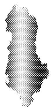 Arnavutluk Cumhuriyeti harita nüfus kişi