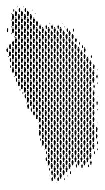 Dominika ada harita nüfusun demografik