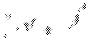 Piksel canarinha İspanya Adaları Haritası