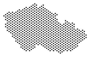 Noktalı çek harita