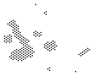 Piksel Galapagos Adaları Haritası