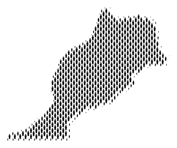 Fas Haritası nüfus kişi