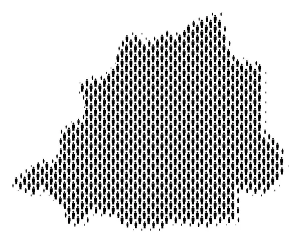 Vatikan Haritası nüfusun demografik