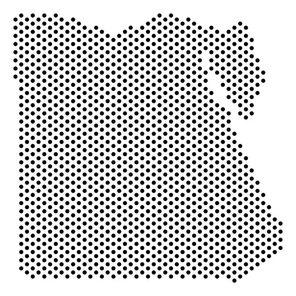 Noktalı Mısır harita