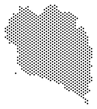 Piksel Koh Samui Tayland ada Haritası