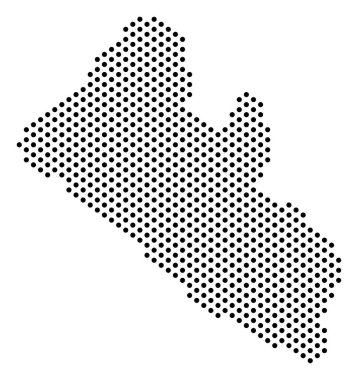 Nokta Liberya Haritası