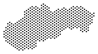 Nokta Slovakya Haritası