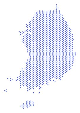 Nokta Güney Kore Haritası