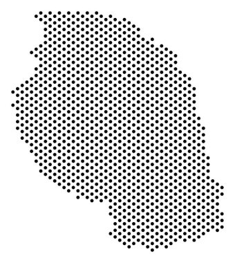 Nokta Tanzanya Haritası