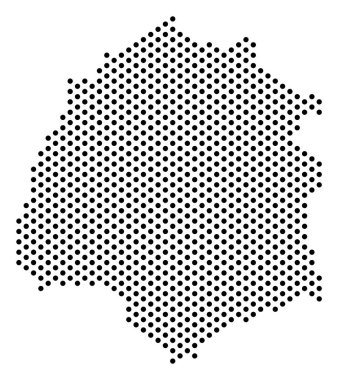 Nokta Thassos Yunan Adası Haritası