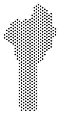 Nokta Benin Haritası