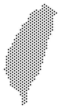 Nokta Tayvan ada Haritası