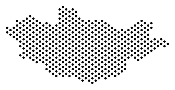 Nokta Moğolistan Haritası