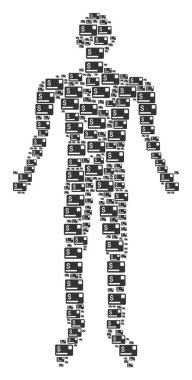 Kredi kartı kişi şekil