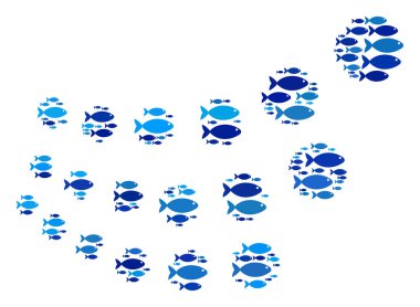 Balık nesne akış oluşturma