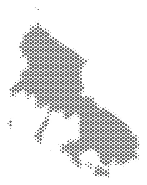 Χάρτης ράστερ γκρι Σκύρος ελληνικό νησί — Διανυσματικό Αρχείο