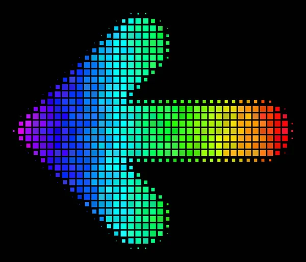 Parlak nokta ok sol simgesi