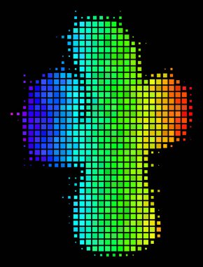 Parlak nokta kaktüsler simgesi