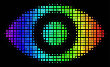 Parlak nokta göz simgesini