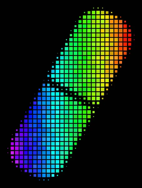 Цветная пилюля — стоковый вектор