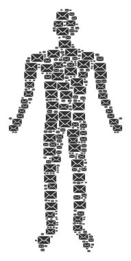 Posta zarf adam şekil