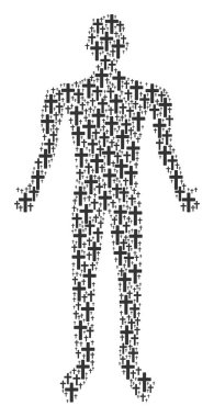 Adam şekil çapraz dini