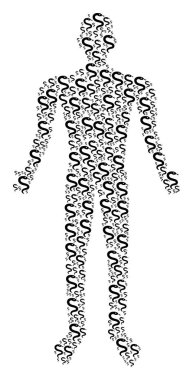 Yılan insan figürü