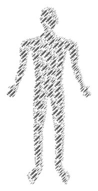 Şırınga insan figürü