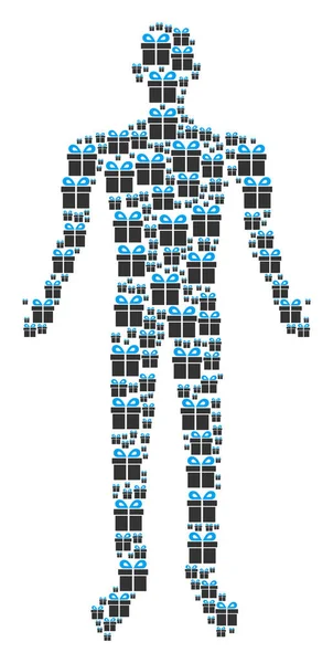 Figura de Persona Presente — Archivo Imágenes Vectoriales