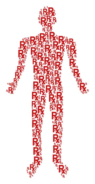 RX sembolü adam şekil