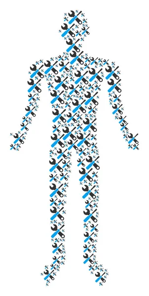 Outils Figure humaine — Image vectorielle