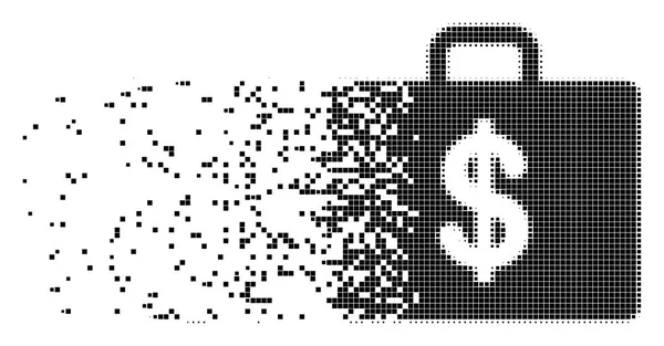 Analyse de rentabilisation Icône Pixel cassé — Image vectorielle