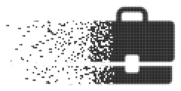 Fall verstreut Pixel-Symbol — Stockvektor
