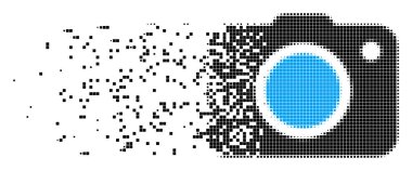 Fotoğraf kamera bozuk piksel simgesi