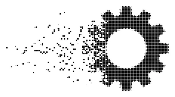 Verstreutes Pixel-Symbol — Stockvektor